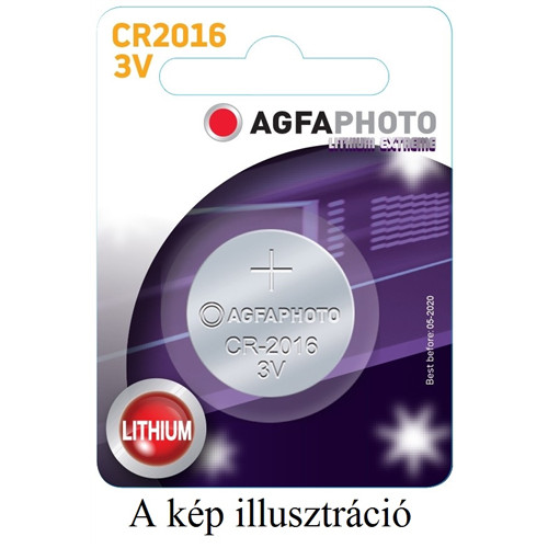 AgfaPhoto lithium gombelem CR2016 B1