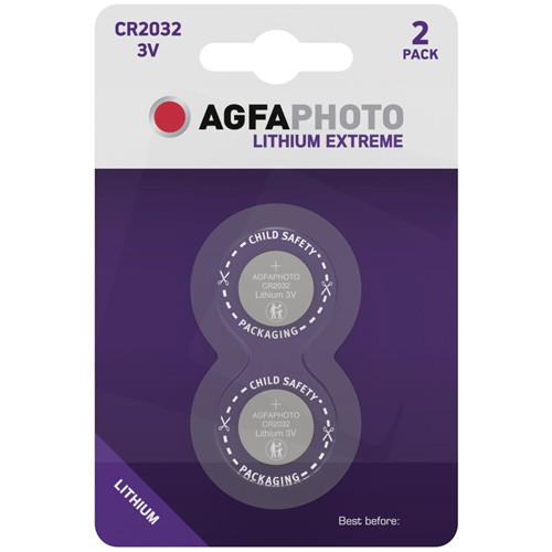 AgfaPhoto lithium gombelem CR2032 B2