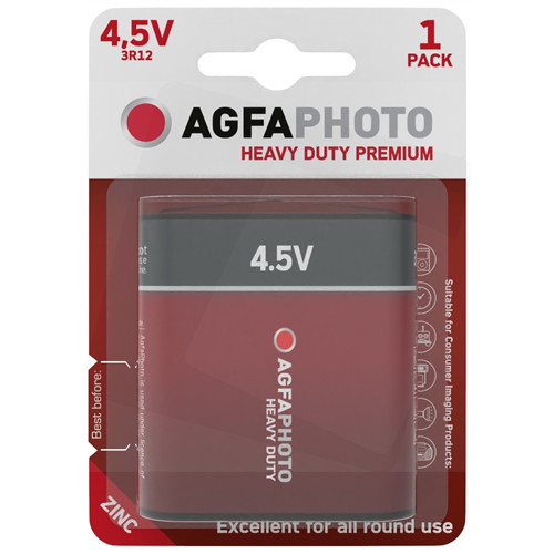 AgfaPhoto Heavy Duty féltartós lapos elem 4.5V B1