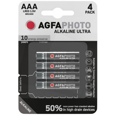 AgfaPhoto ultra alkáli mikro elem AAA B4