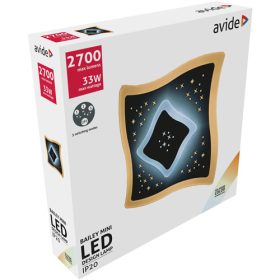   Avide Design fali lámpa Oyster Bailey mini 3 kapcsolási mód 33W