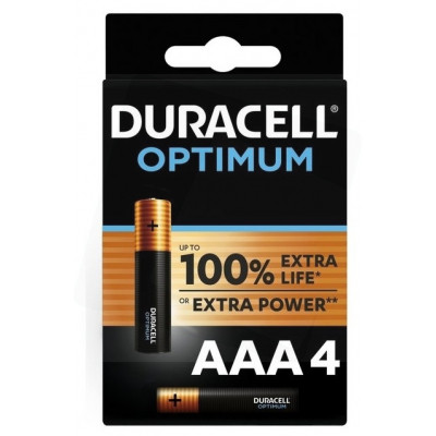Duracell Optimum alkáli mikro elem AAA B4