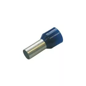 Szigetelt érvéghüvely 2,5mm2 L-14,2 mm kék