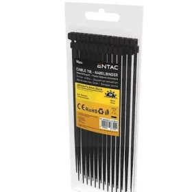 Entac kábelkötegelő 4,8 mm x 400 mm fekete