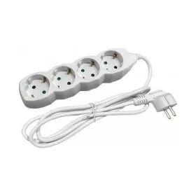 Entac elosztó 4 foglalat 5 m 3G1.5 fehér