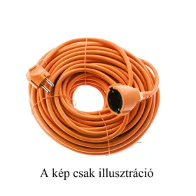 Entac lengő hosszabbító 10 m 3G1.5 narancssárga 