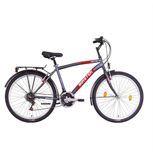 Kerékpár 26" Biketek Oryx ATB férfi grafit váltós