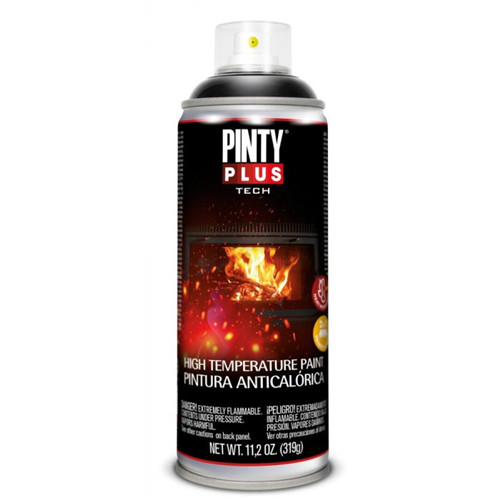 Pinty Plus Tech hőálló spray 204 (Fekete) 400 ml
