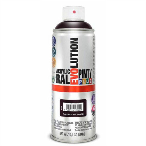 Pinty Plus Evo akril RAL 9005 (Satin Jet black) 400ml