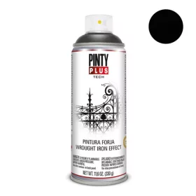   Pinty Plus Tech kovácsoltvas festék spray 847 (Fekete) 400 ml