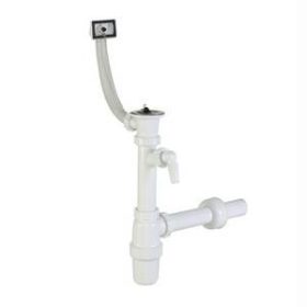   STY-538-1 Egymedencés mosogatószifon, túlfolyóval, mosógép,csatl.