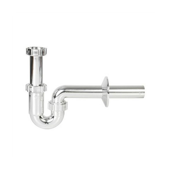 STY-638-32-K Krómozott csőszifon, 32mm-es elfolyással