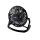 Asztali ventilátor, 10 cm, fekete, USB