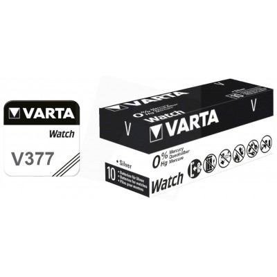 Varta gombelem ezüst-oxid ipari V377