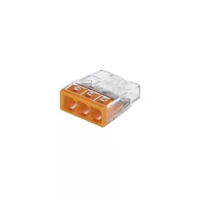   WAGO WAG2273203 vezetékösszekötő átlátszó 3x1,0-2,5 mm2