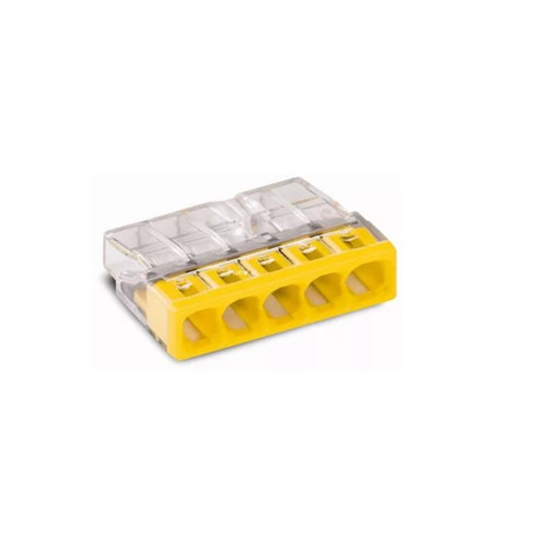 WAGO WAG2273205 vezetékösszekötő átlátszó 5x0,5-2,5 mm2