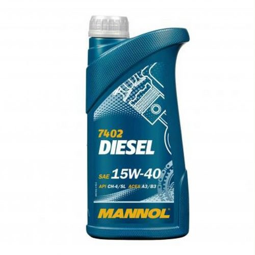 Mannol 7402-1 Motorolaj Diesel 15W-40 1L