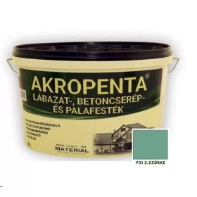   Akropenta lábazat-, betoncserép- és palafesték sötétszürke 4 L