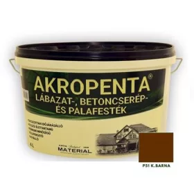   Akropenta lábazat-, betoncserép- és palafesték világosbarna P51   4 L