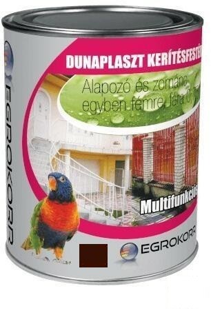 Dunaplast kerítésfesték 500 sötétbarna 0,75 L