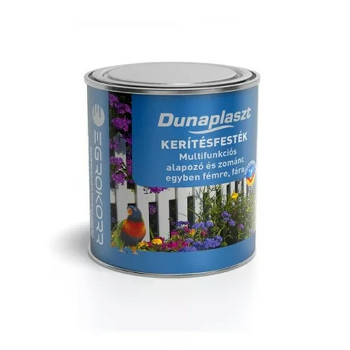 Dunaplast kerítésfesték 500 sötétbarna 0,75 L