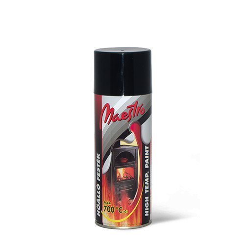 P.Maestro hőálló fekete aer (9004) 400 ml